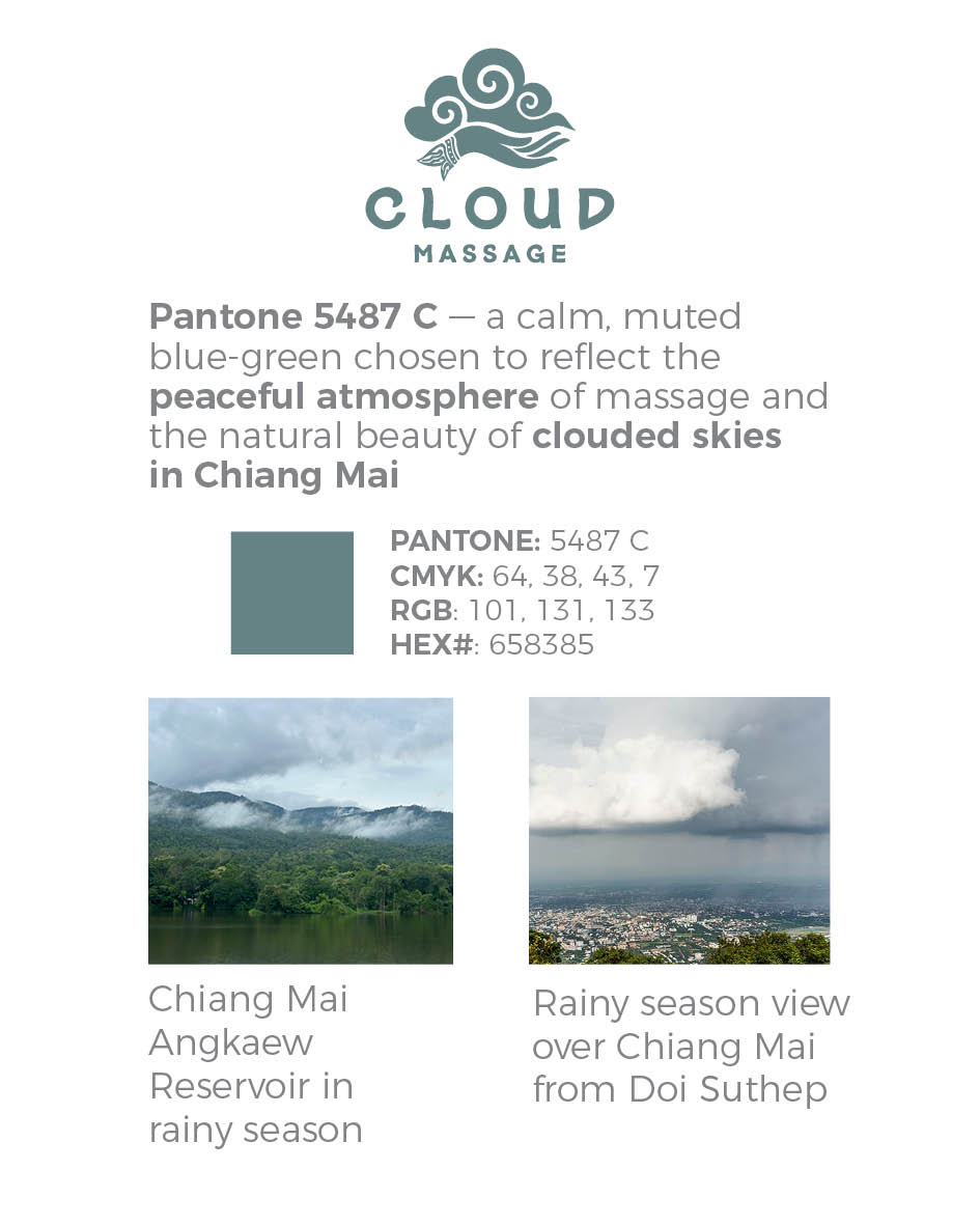 Cloud Massage color palette